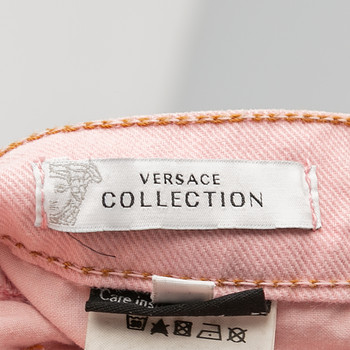 бирка Джинсы Versace
