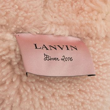 бирка Дубленка Lanvin