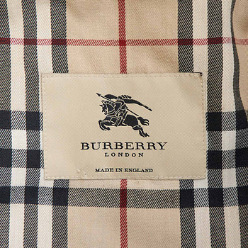 бирка Тренч Burberry