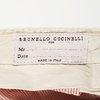 бирка Брюки Brunello Cucinelli