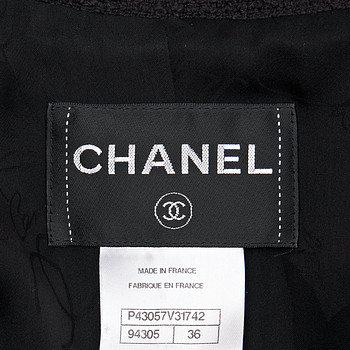 бирка Пиджак Chanel