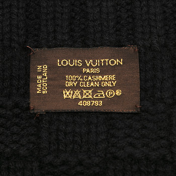 бирка Шарф Louis Vuitton