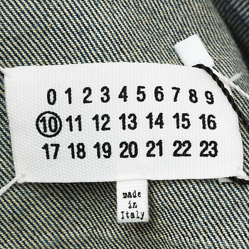 бирка Куртка джинсовая Maison Martin Margiela