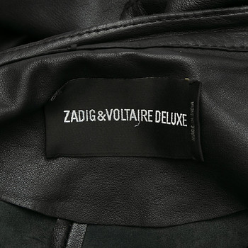 бирка Кожаная куртка Zadig & Voltaire
