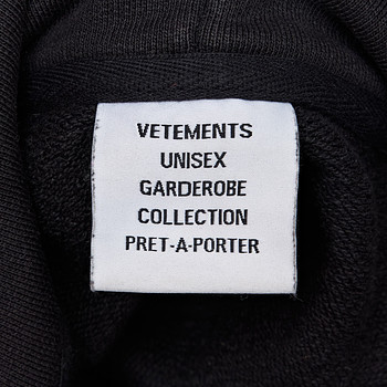 бирка Худи Vetements