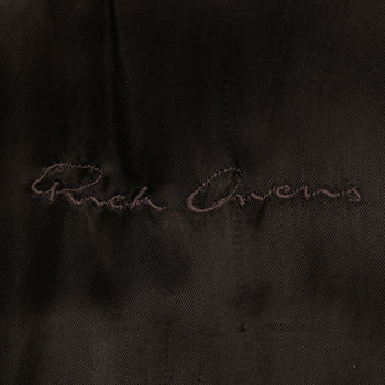 бирка Кожаная куртка Rick Owens