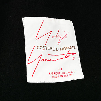 бирка Пальто Yohji Yamamoto