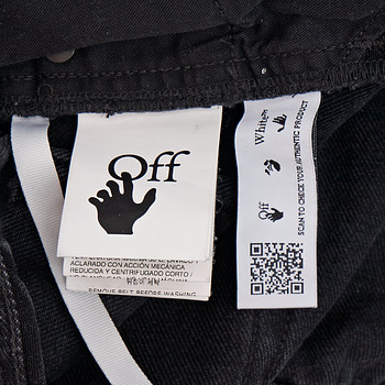 бирка Джинсы Off-White