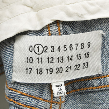 бирка Джинсы Maison Margiela