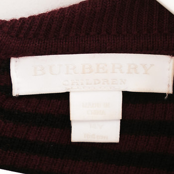 бирка Платье Burberry