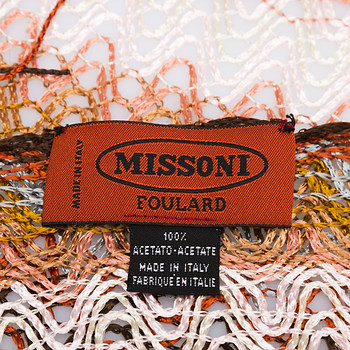 бирка Шарф Missoni