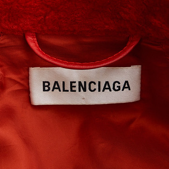 бирка Пальто Balenciaga