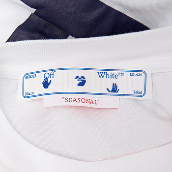 бирка Футболка Off-White