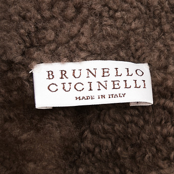бирка Дубленка Brunello Cucinelli