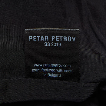 бирка Пиджак Petar Petrov