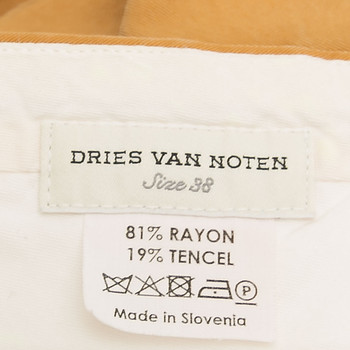 бирка Шорты Dries Van Noten