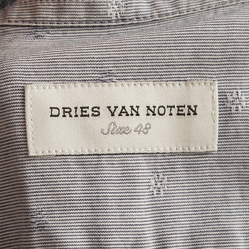 бирка Рубашка Dries Van Noten
