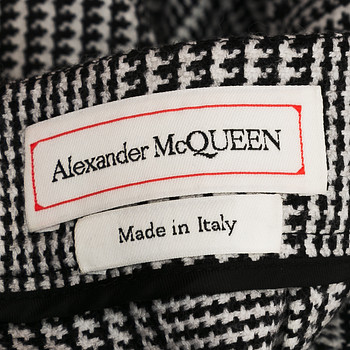 бирка Брюки Alexander McQueen