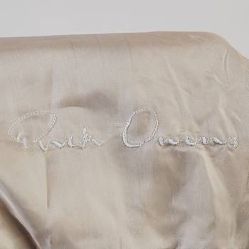 бирка Кожаная куртка Rick Owens