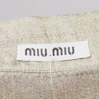 бирка Рубашка Miu Miu