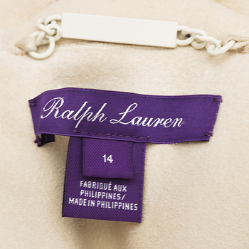 бирка Дубленка Ralph Lauren