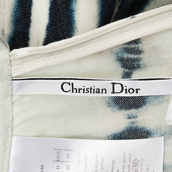 бирка Юбка джинсовая Christian Dior