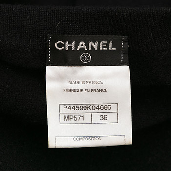 бирка Платье Chanel