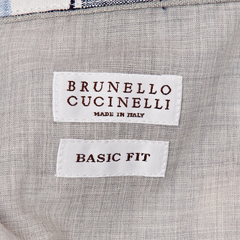 бирка Рубашка Brunello Cucinelli