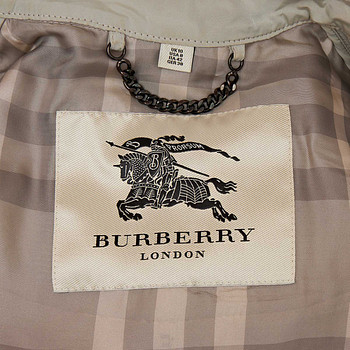 бирка Тренч Burberry