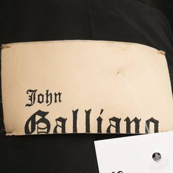 бирка Кожаная куртка John Galliano