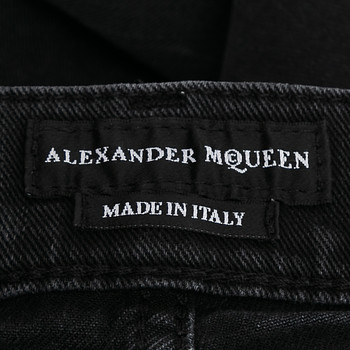 бирка Джинсы Alexander McQueen