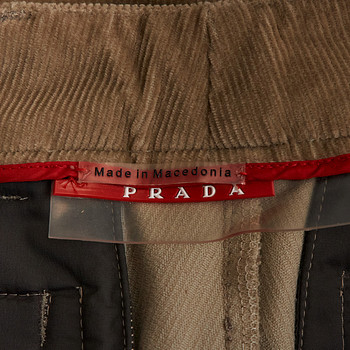 бирка Брюки Prada