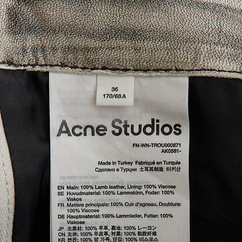 бирка Брюки Acne Studios