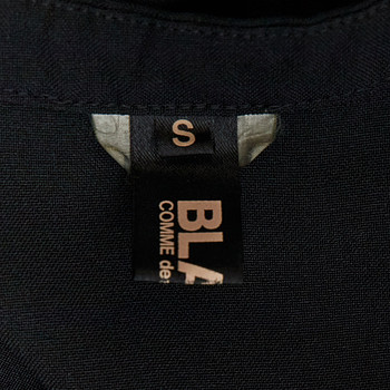 бирка Платье Black by Comme des Garcons