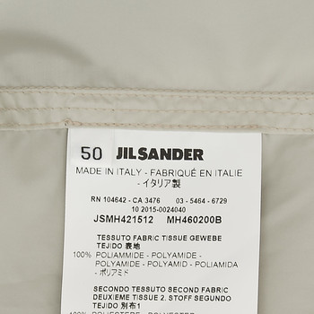 бирка Куртка Jil Sander