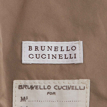 бирка Куртка Brunello Cucinelli