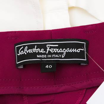 бирка Брюки Salvatore Ferragamo