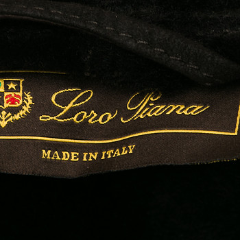 бирка Кожаная куртка Loro Piana