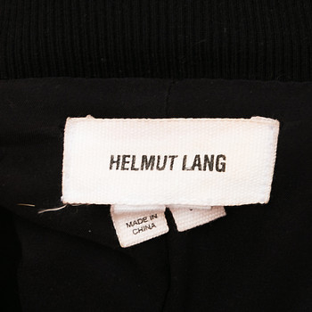бирка Куртка кожаная Helmut Lang