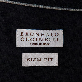 бирка Рубашка Brunello Cucinelli