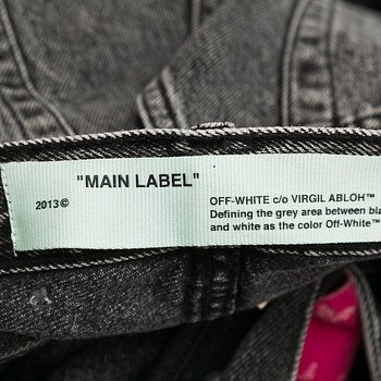 бирка Джинсы Off-White