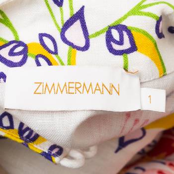 бирка Платье Zimmermann