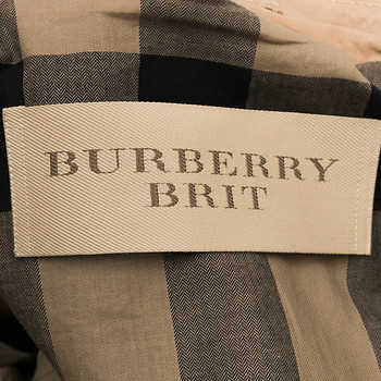 бирка Кожаная куртка Burberry Brit