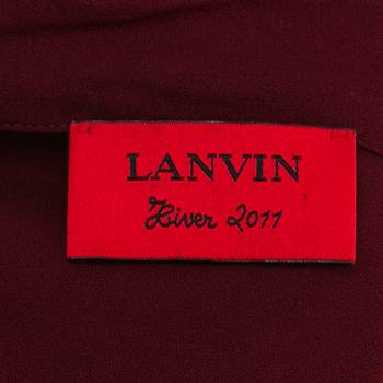 бирка Платье Lanvin