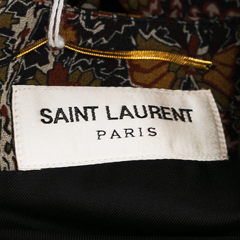 бирка Платье Saint Laurent