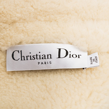 бирка Дубленка Christian Dior