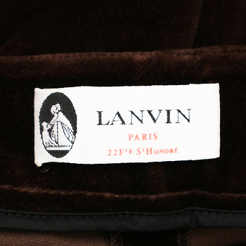 бирка Брюки Lanvin