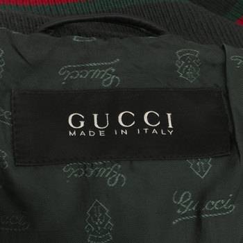 бирка Куртка кожаная Gucci