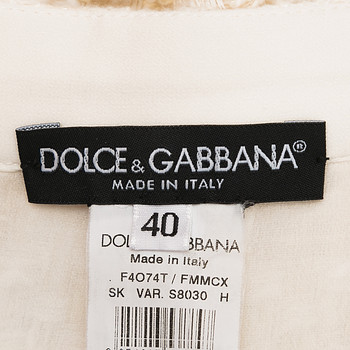 бирка Юбка Dolce&Gabbana