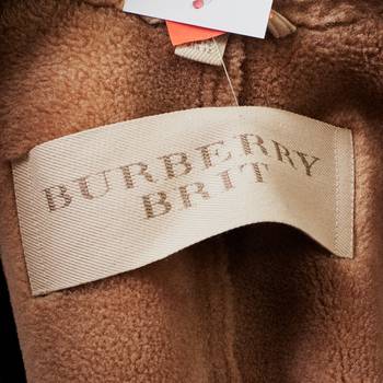 бирка Дубленка Burberry Brit